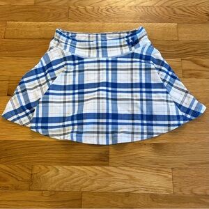 Kentucky wildcats girls plaid skort size 7/8 medium